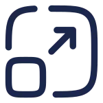 Maximize Square 3 SVG Icon